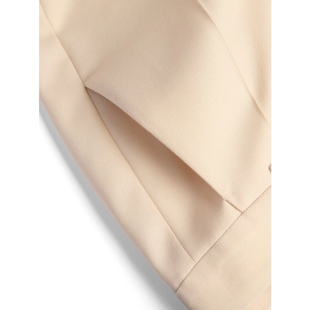 Valentino Garavani Geborduurde Detail Broek Yellow Heren