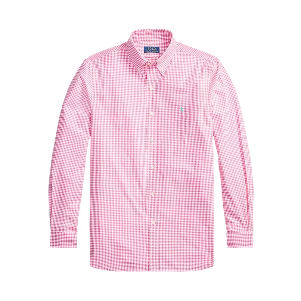 Polo Ralph Lauren Casual Overhemd Pink Heren