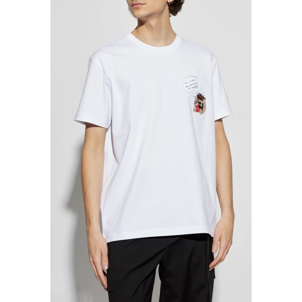 Iceberg T-shirt met patches White Heren