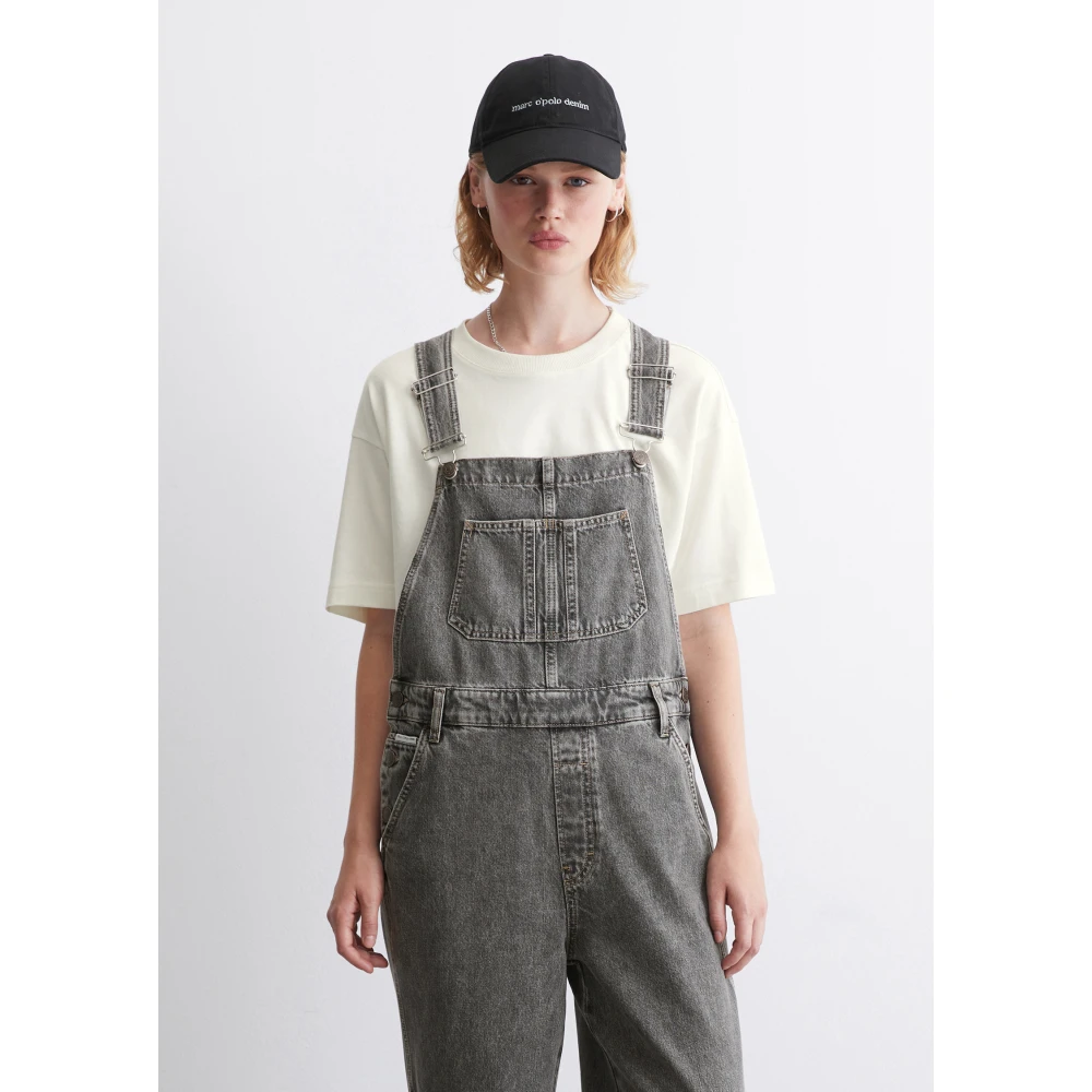 Marc O'Polo Barrel dungarees relaxed Gray Dames