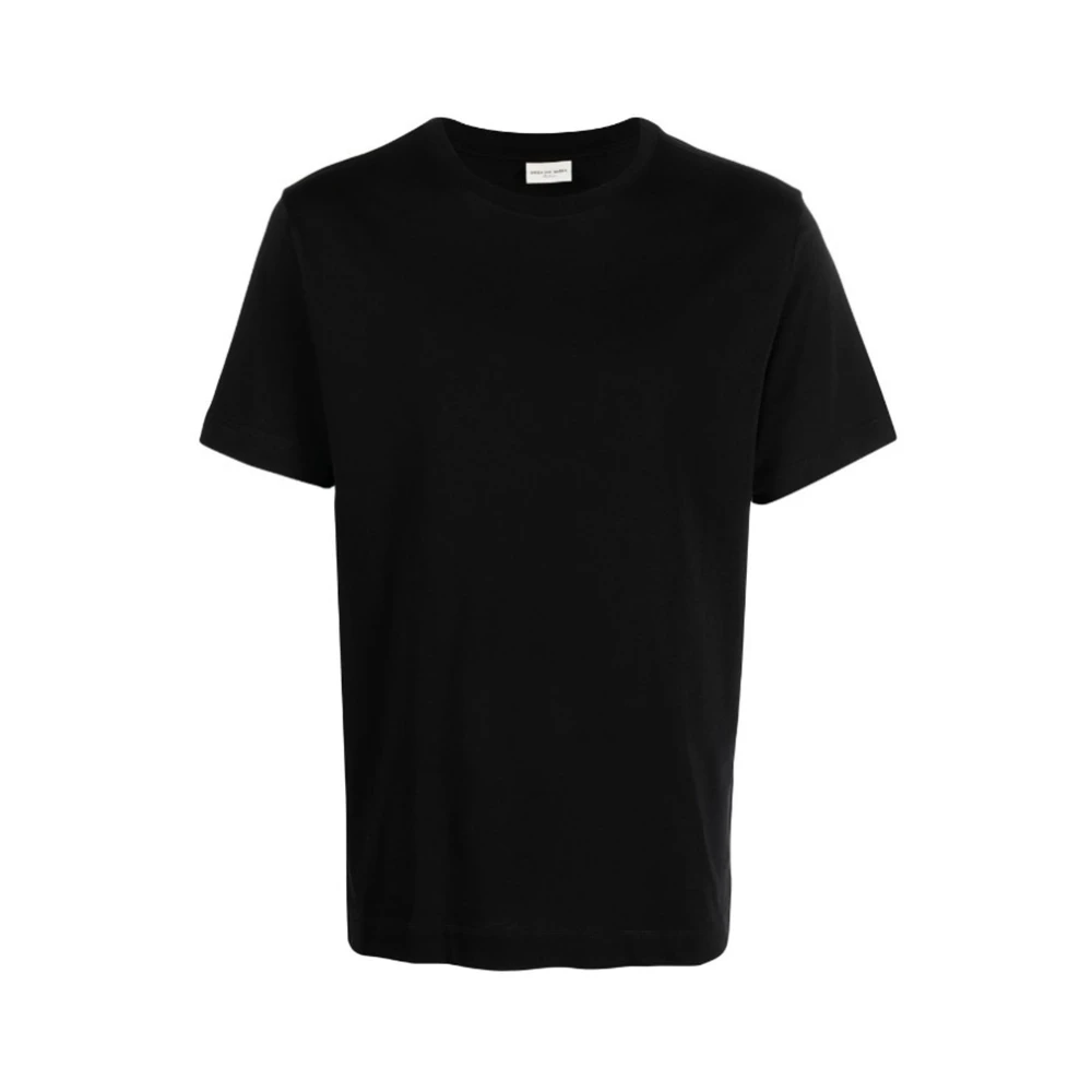 Dries Van Noten Hertz T-Shirt Stijlvol Ontwerp Black Heren