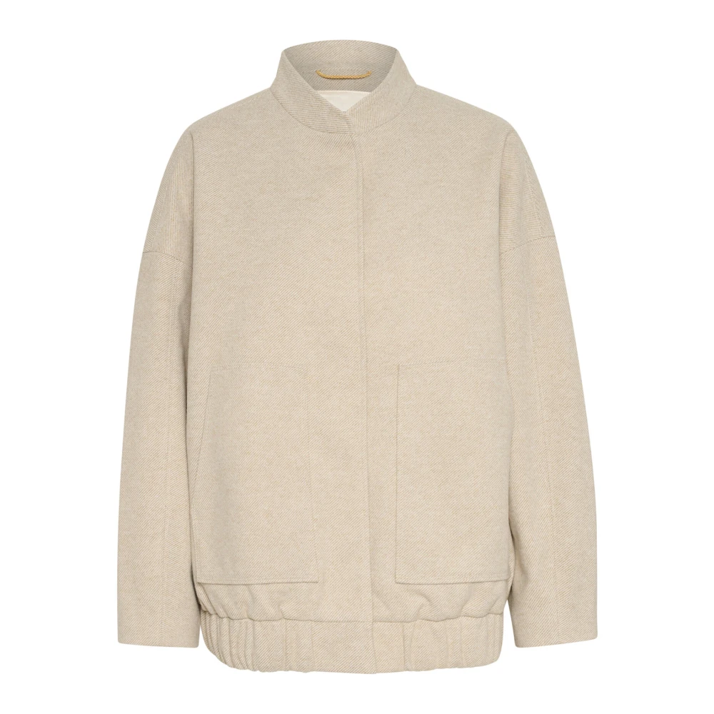 Jackets > Bomber Jackets - - Cream - Modalova