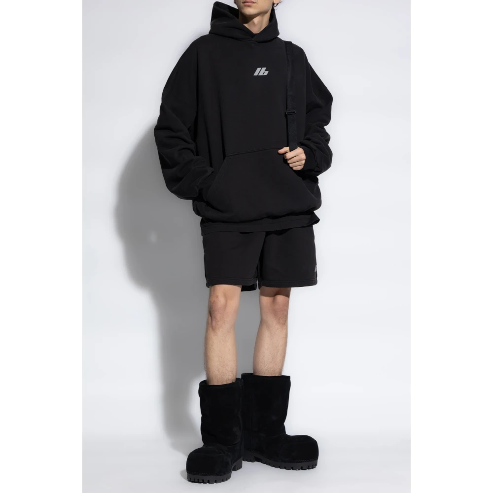 Balenciaga Hoodie Black Heren