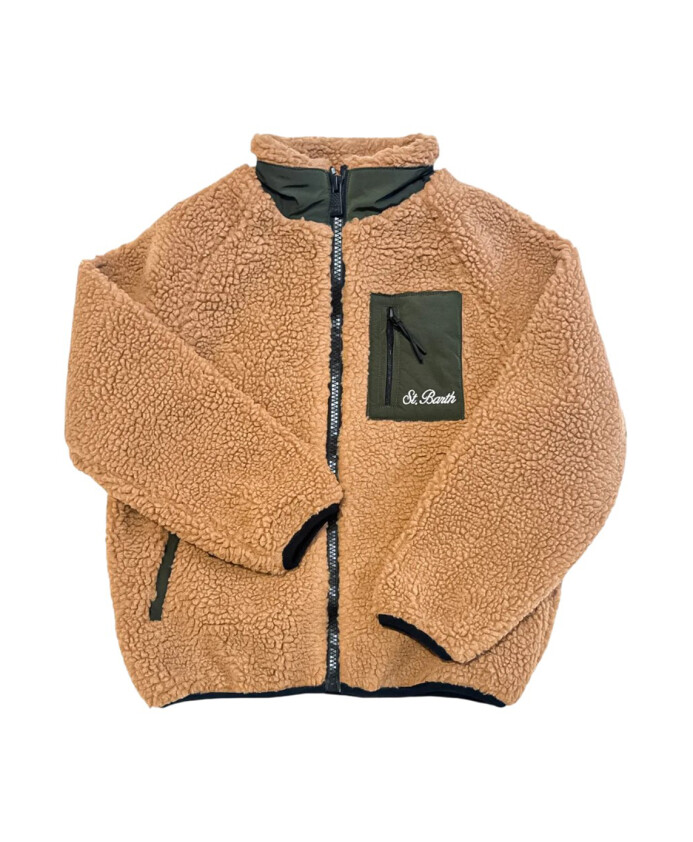 sherpa-casual-jack-met-snoopy-print