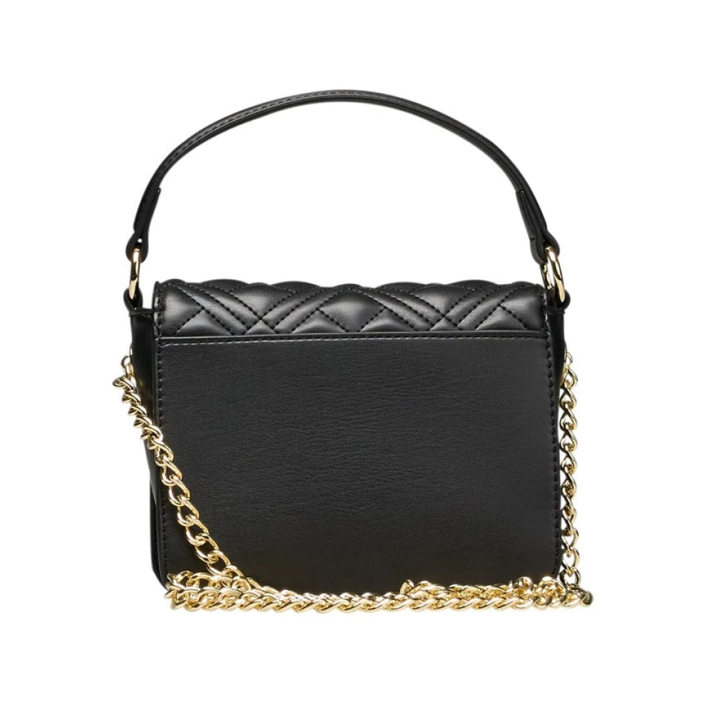 Love Moschino Handtas met handvat en schouderband Black Dames