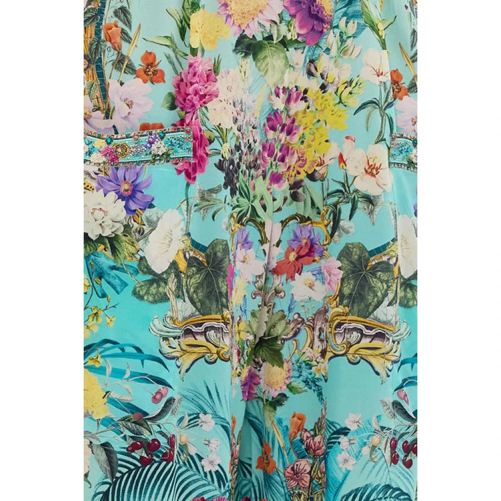 Camilla Zijden Blouse Gardens of Queluz Multicolor Dames