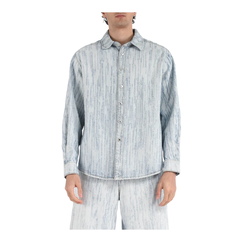 Shirts > Denim Shirts - - Msgm - Modalova