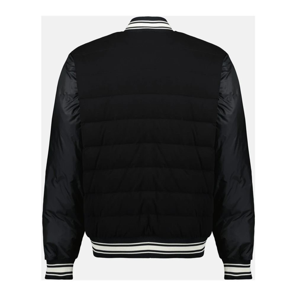 Moncler Omkeerbare Bouchet Bomberjack Black Heren