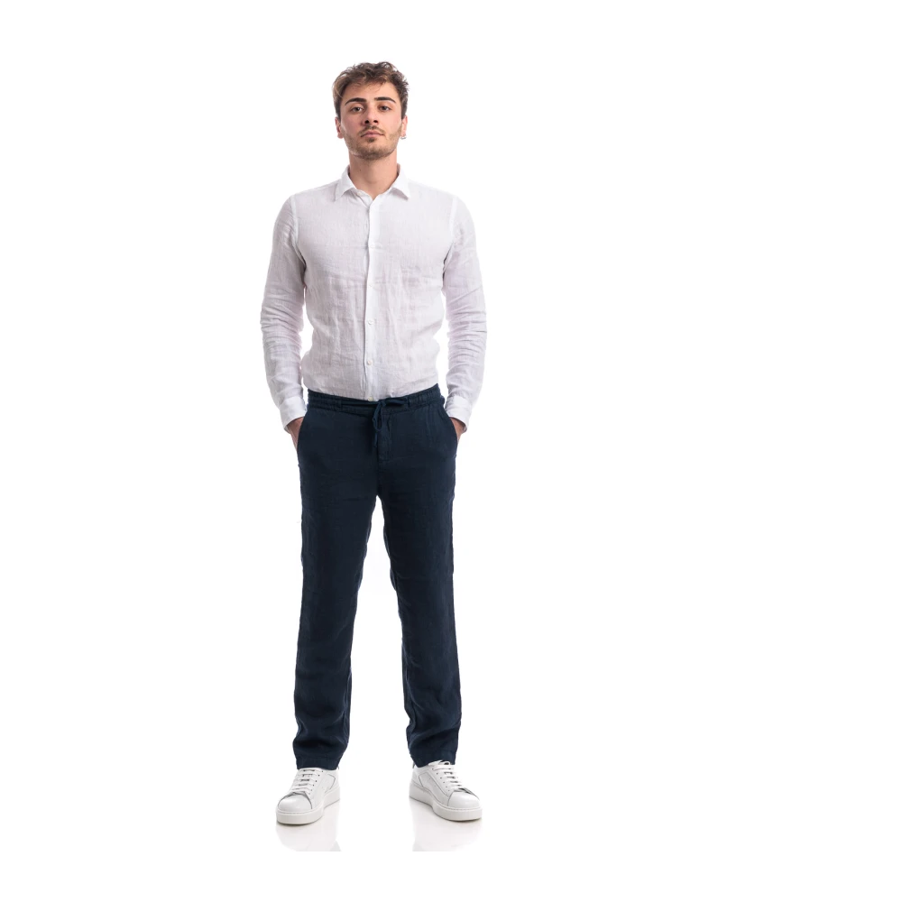 Roy Roger's Riviera Chino Broek Blue Heren