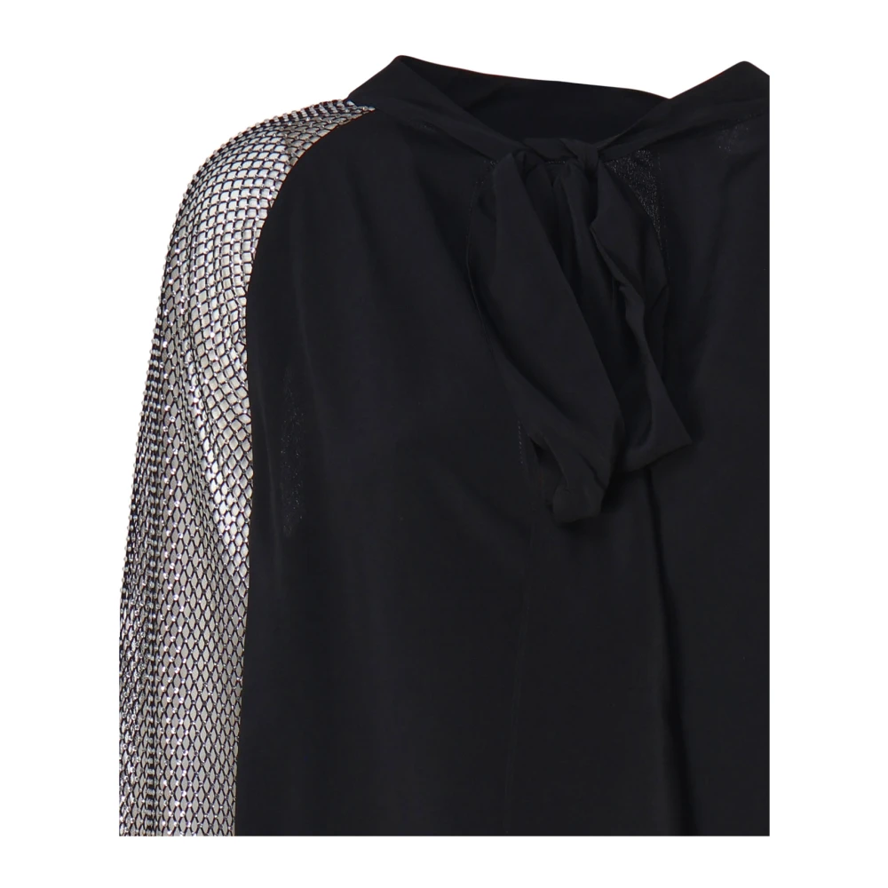 Genny Zwarte Top Corpetti Body Black Dames