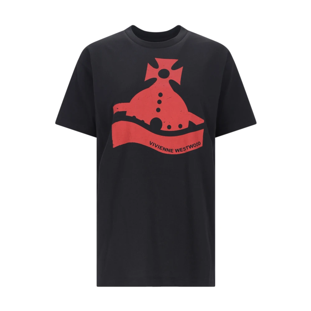 Vivienne Westwood Zwarte T-shirts en Polos Black Dames