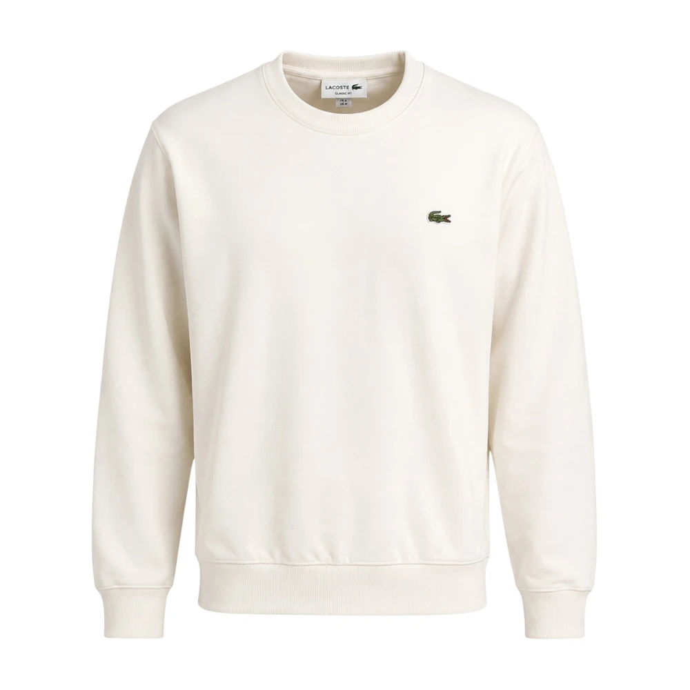 Lacoste Uomo Beige Felpe, L, New,