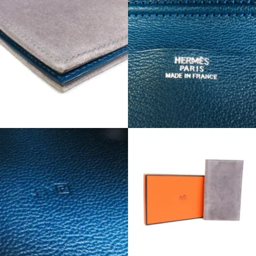 Hermès Vintage Pre-owned Leather home-office Gray Dames