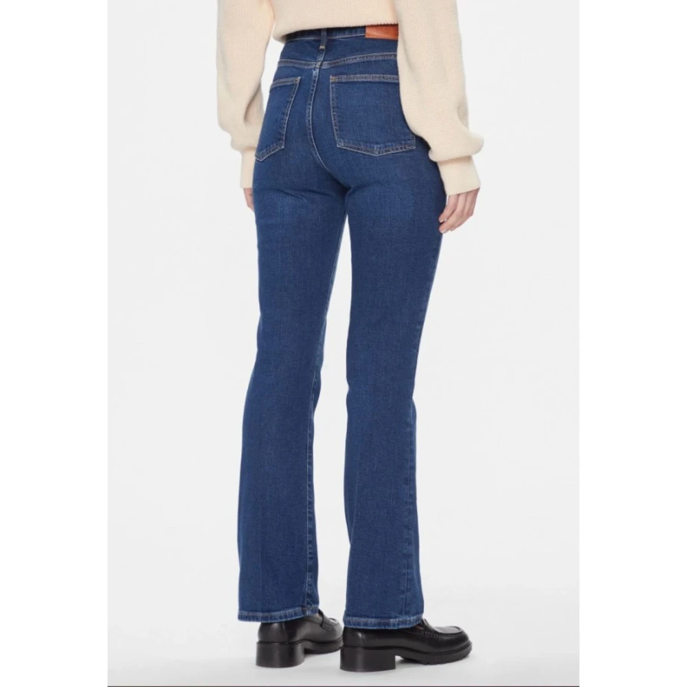 Tommy Hilfiger Bootcut High Waist Jeans Blue Dames