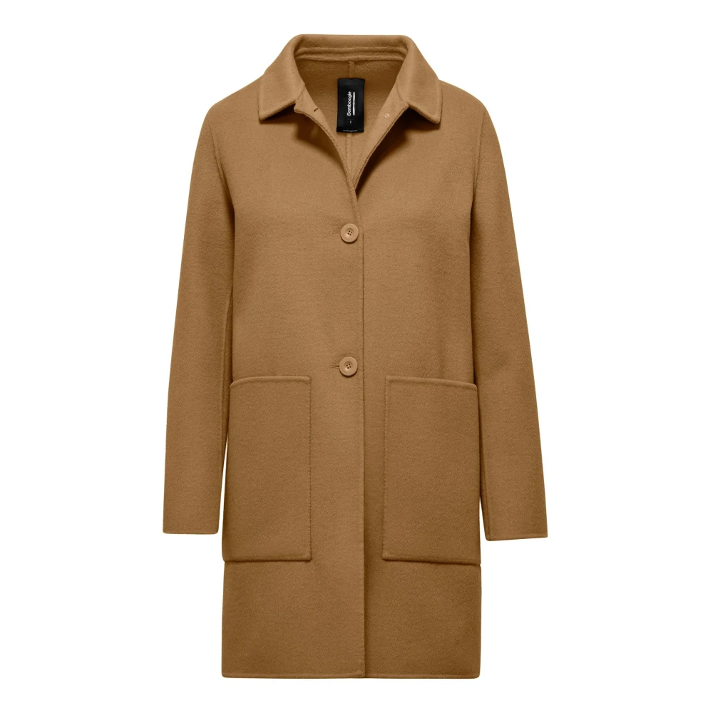 Coats > Single-Breasted Coats - - BomBoogie - Modalova