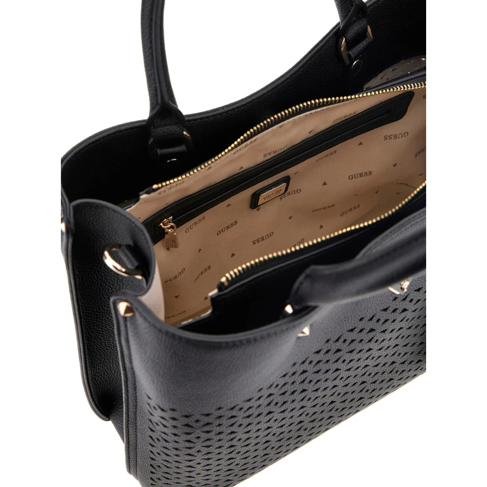 Guess Zwarte Meridian Girlfriend Schoudertas Black Dames