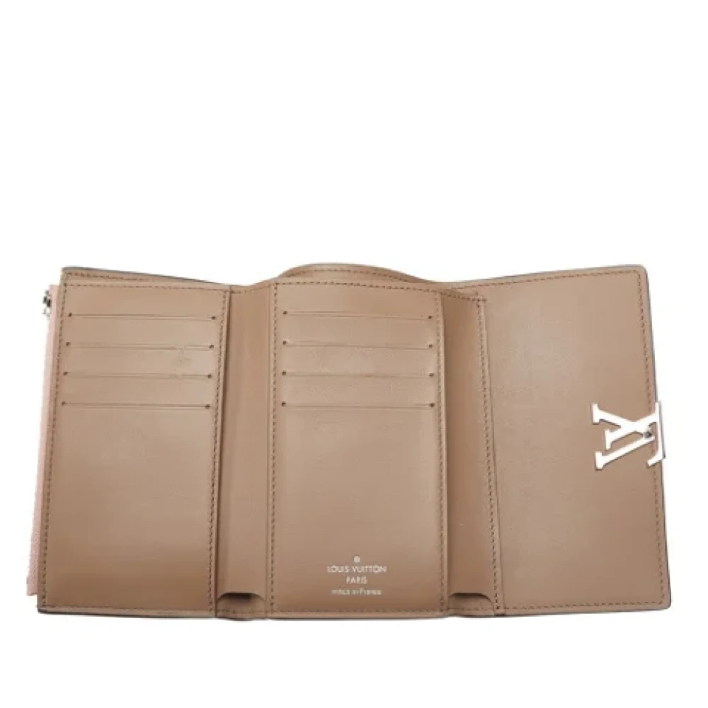 Louis Vuitton Vintage Pre-owned Leather wallets Pink Dames