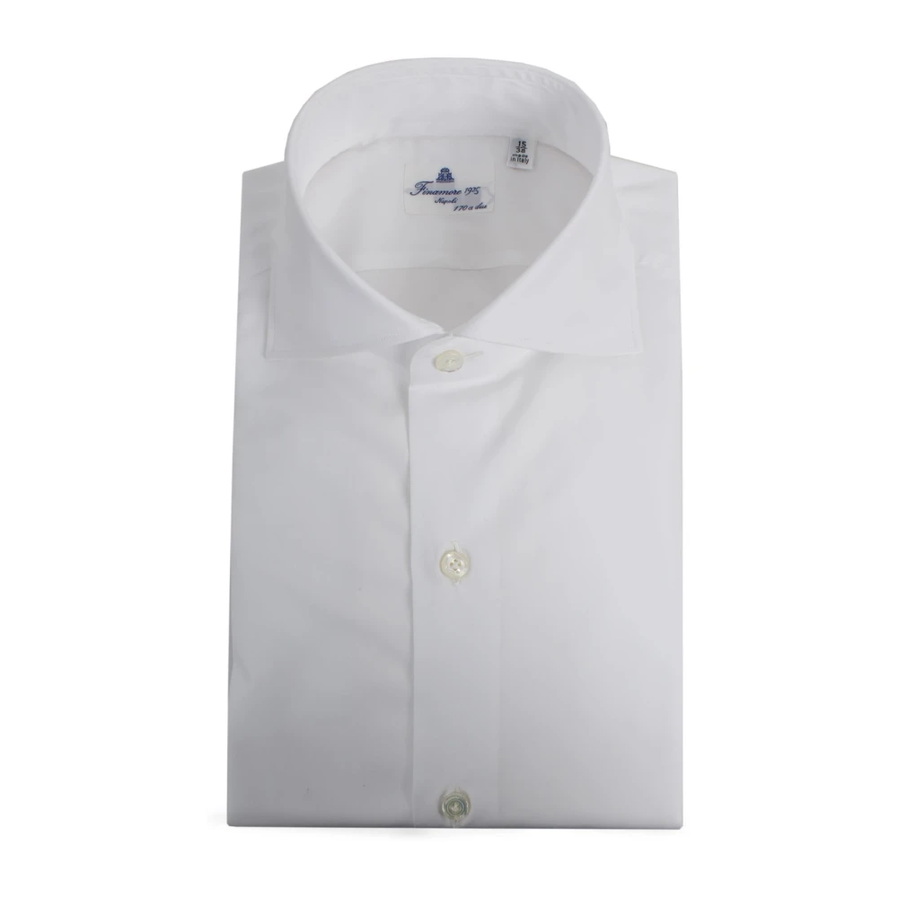 Finamore Herren Weiß Shirts, 2XLgröße: