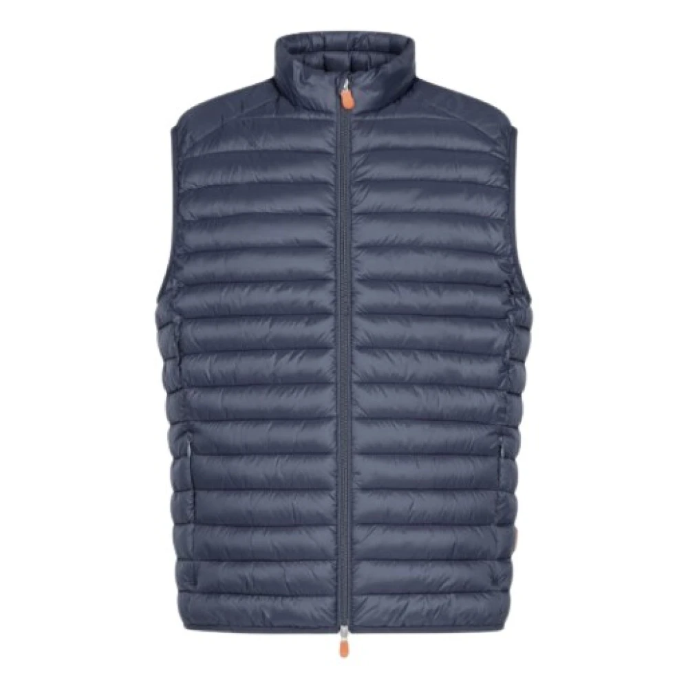 Save The Duck Men's Blue Waistcoats, S, Adam Vest