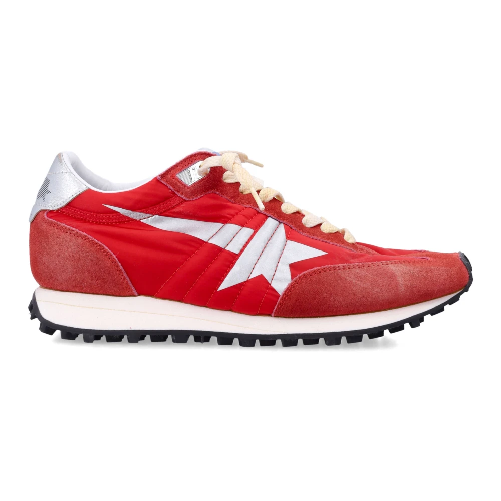 Golden Goose Femme Rouge - Baskets Marathon - Chaussures - Taille: 37 Eu