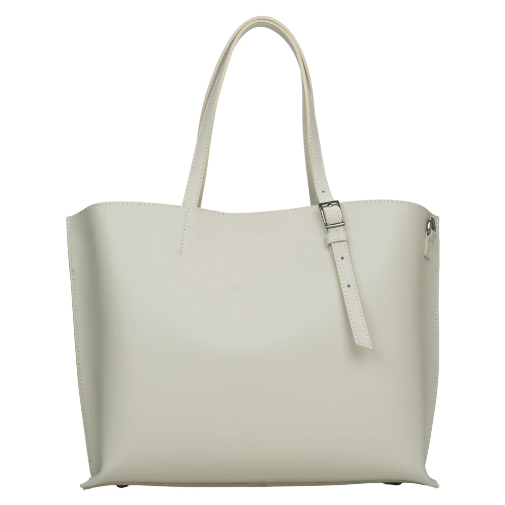 Estro Women's Beige Shopping Bags, One Size, Shopper Bag