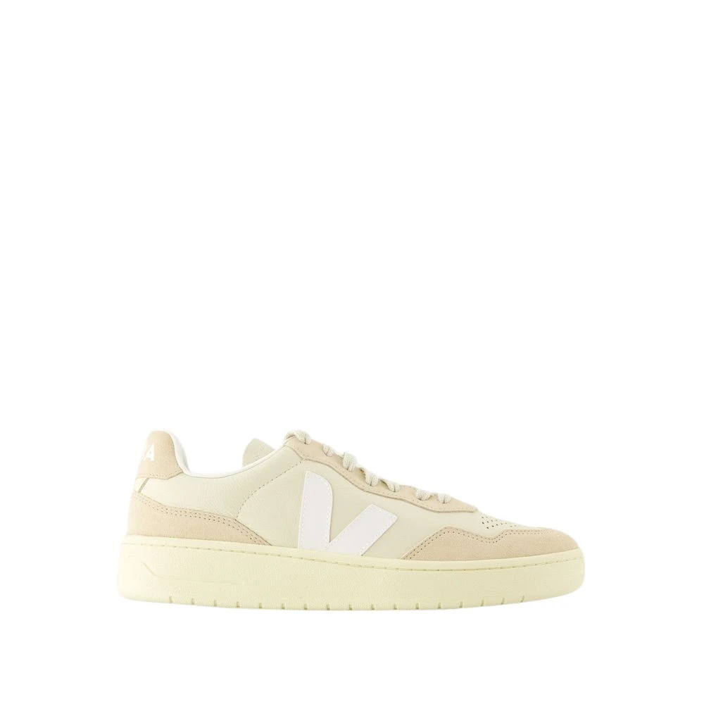 Veja Men's Beige V-90 Trainers - Sneakers - 1 Uk - Shoes