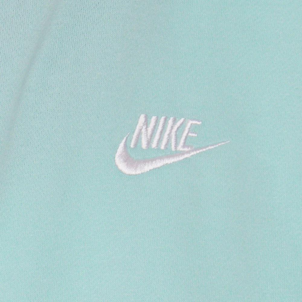 Nike Sportswear Club Hoodie French Terry Zip Blue Heren