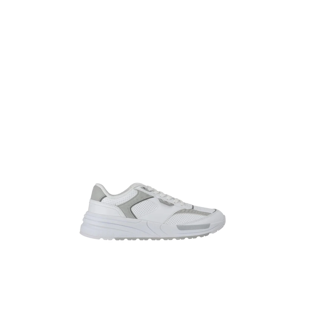 Emporio Armani Ea7 Men's White Sneakers,, Trainers For Size 7 Uk