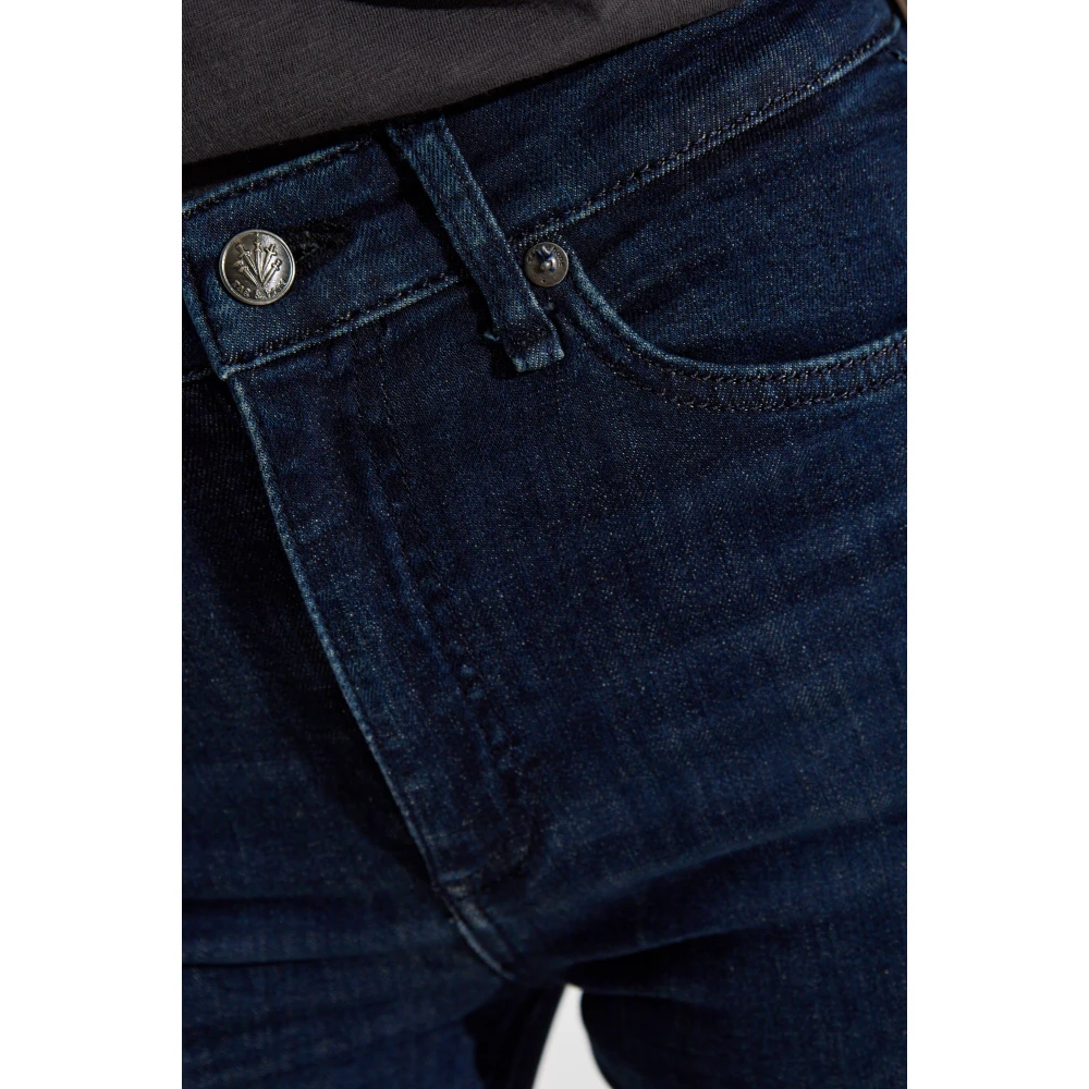 Rag & Bone Nina high-waisted jeans Blue Dames