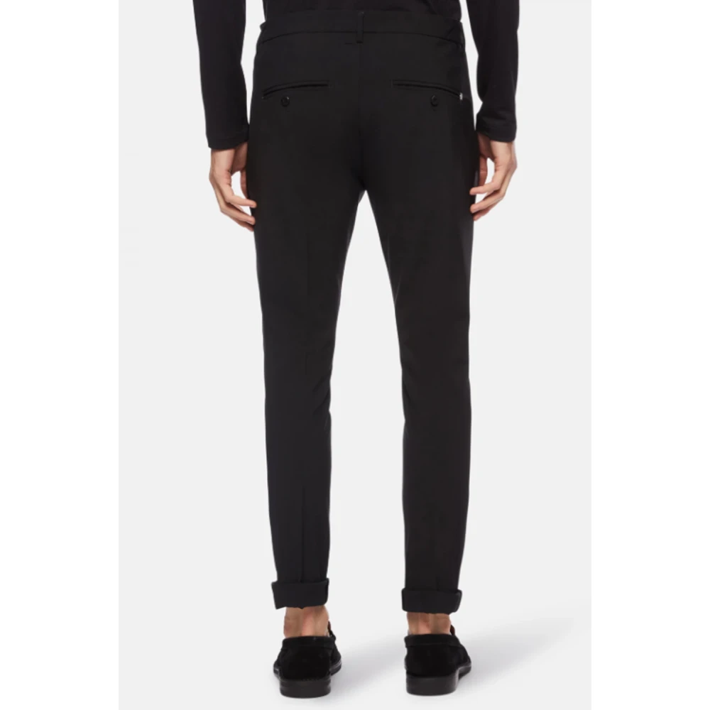 Dondup Zwarte Broek voor Heren Black Heren