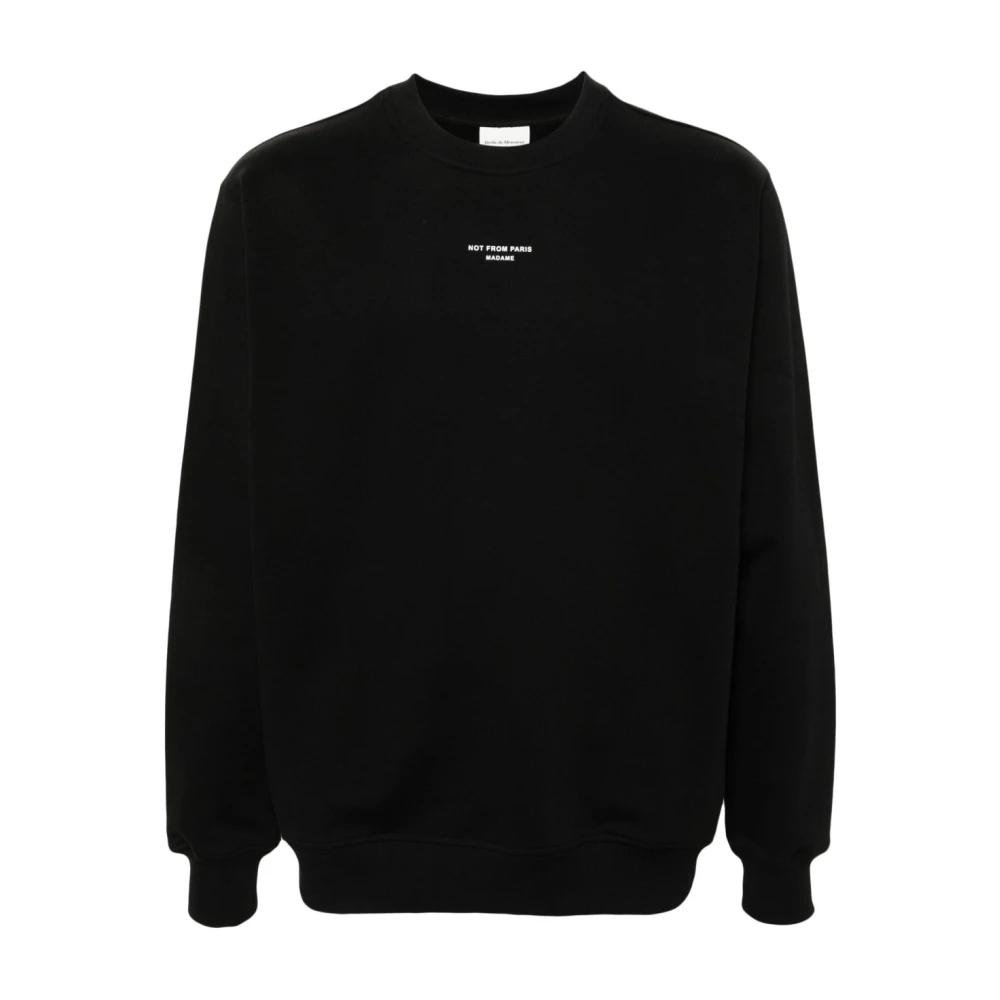 Drole De Monsieur Uomo Nero Felpe, Xl, New,