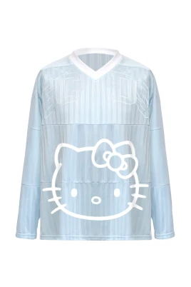 Hello Kitty Hockey Långärmad T-shirt