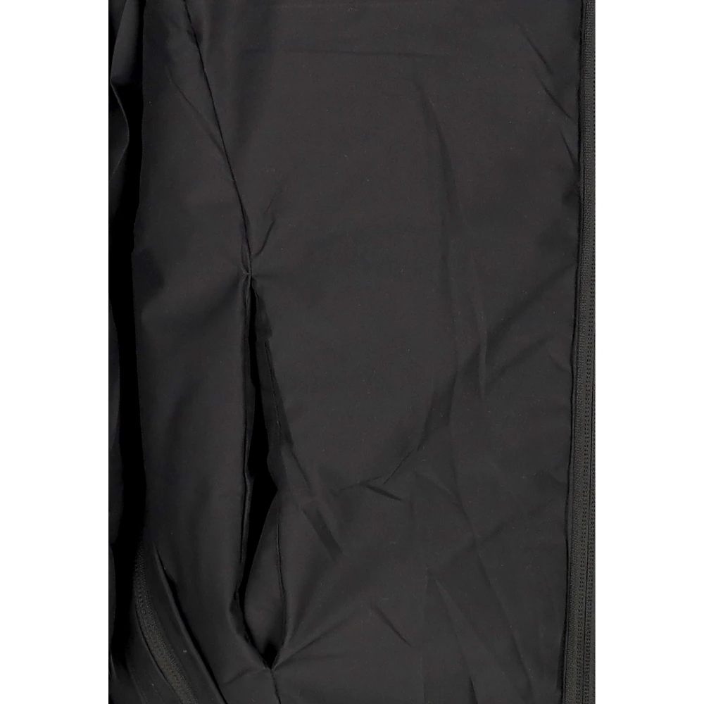 Acupuncture Zwarte Puffer Hoge Kraag Donsjas Black Heren