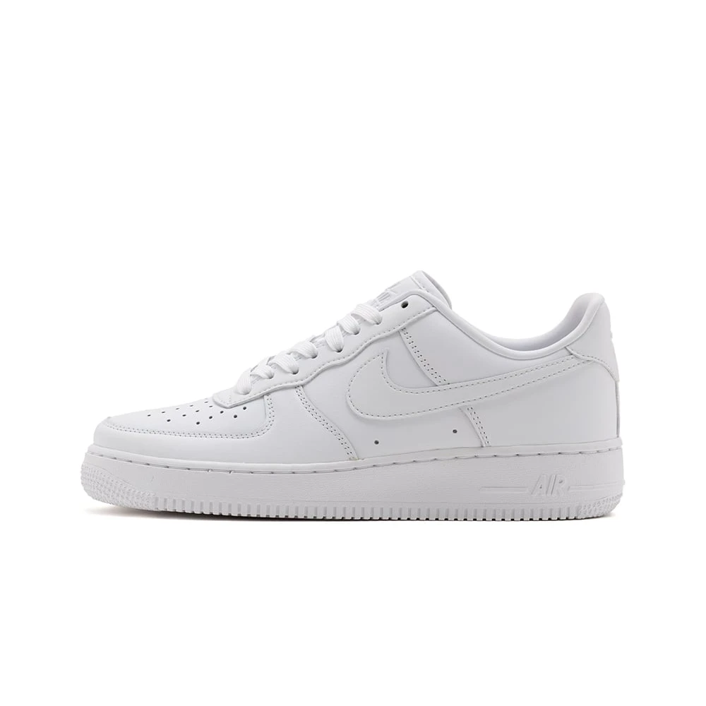 Nike Women's White Air Force 1 07 Fresh - Skateboarding - 2 1/2 Uk - Sport