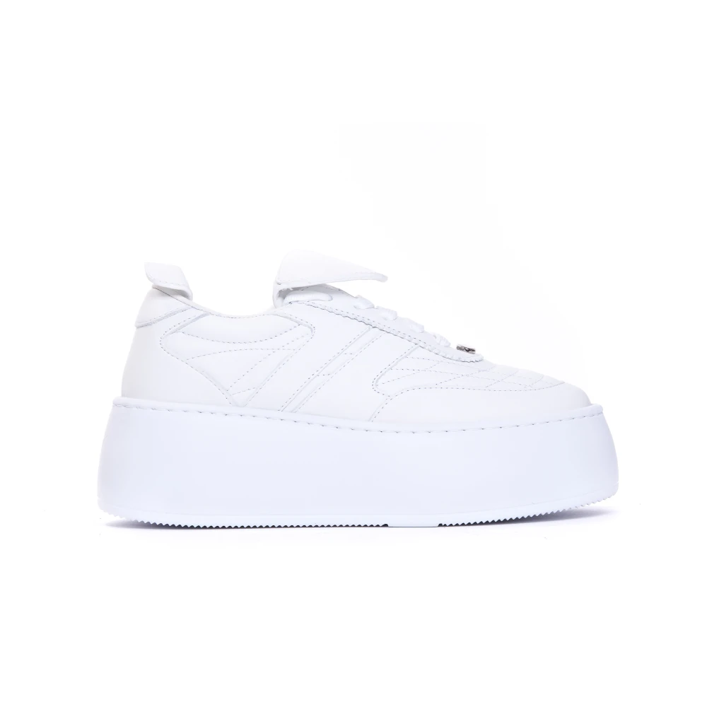 Giuseppe Zanotti Witte Platform Sneakers Dames Schoenen