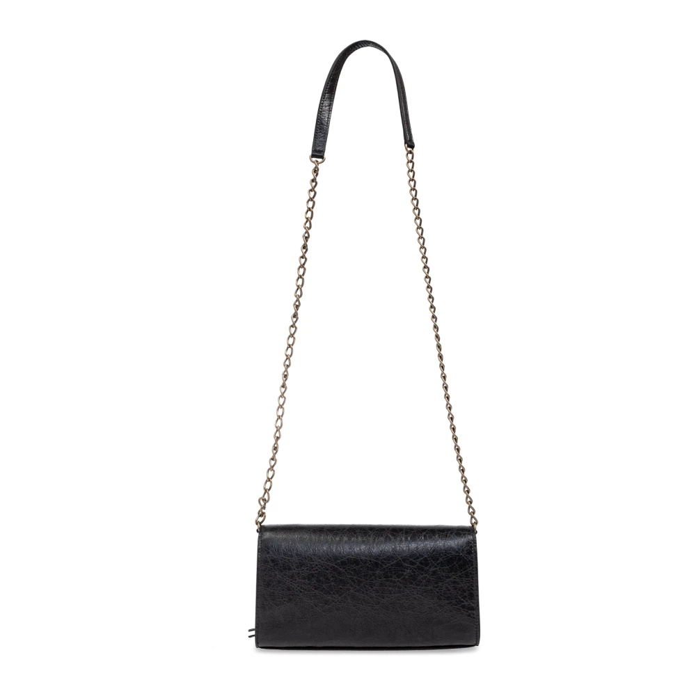 Balenciaga Shoulder Wallet Le City Black Dames