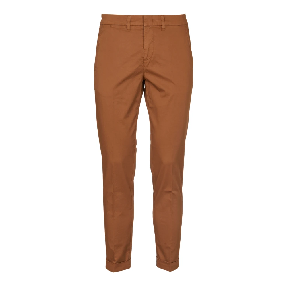 Fay Trousers Brown Heren