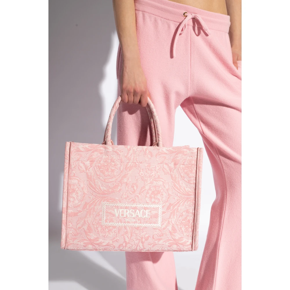 Versace Athena shopper tas Pink Dames