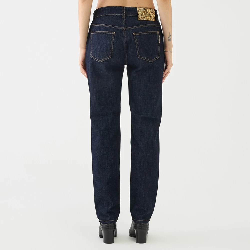 Just Cavalli Donkerblauwe Cigarette Leg Jeans Blue Dames
