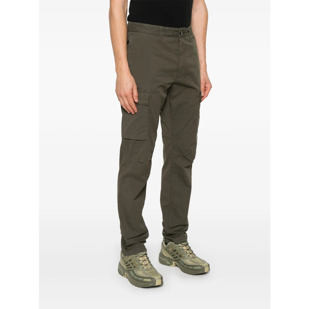 Stone Island Groene Cargo Broek met Ritszakken Green Heren