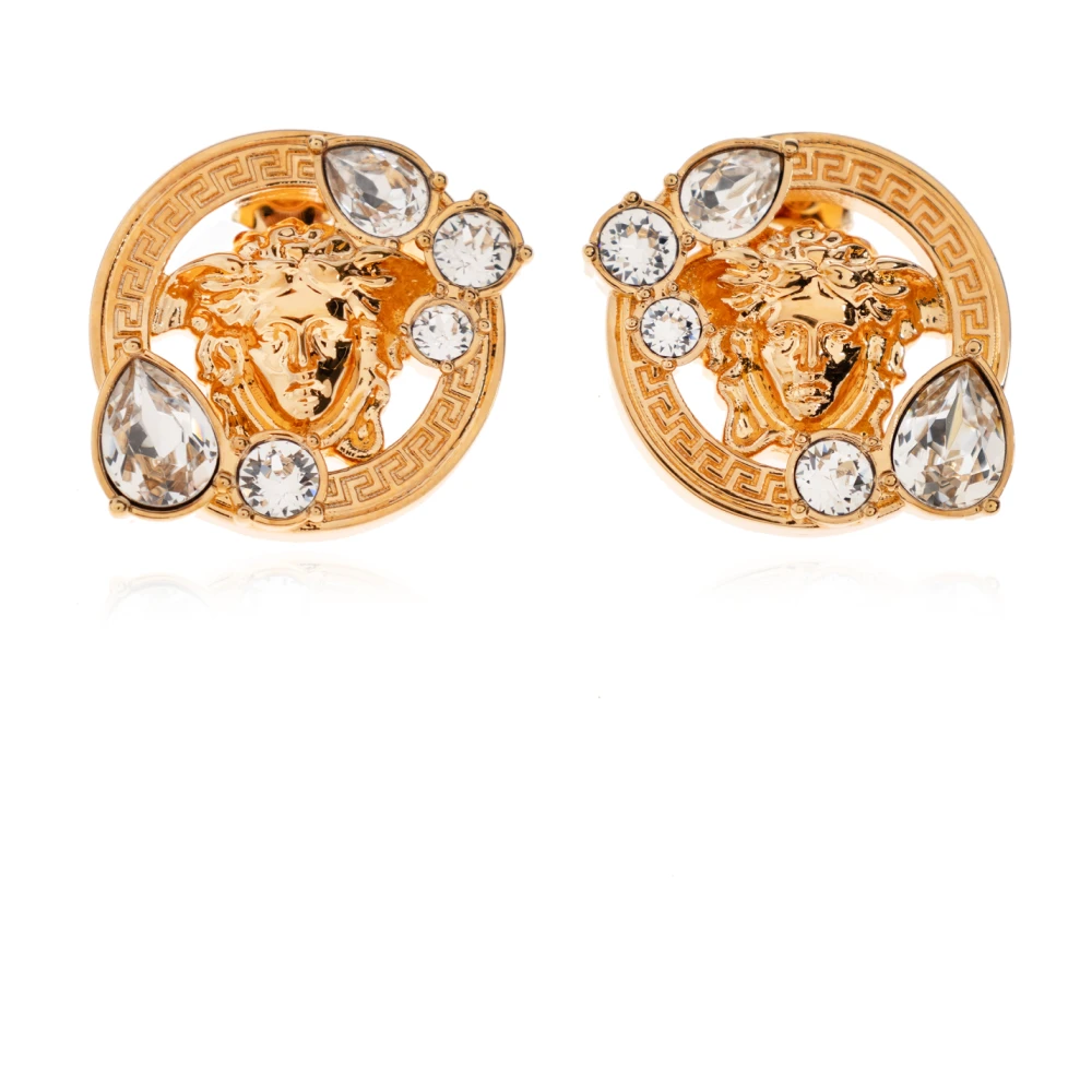 Versace Mujer Amarillo - Pendientes De Aro La Medusa - Accessories - One Size