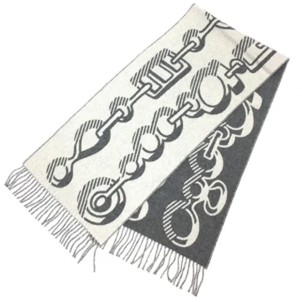 Pre-owned > Pre-owned Accessories > Pre-owned Scarves - - Hermès Vintage - Modalova