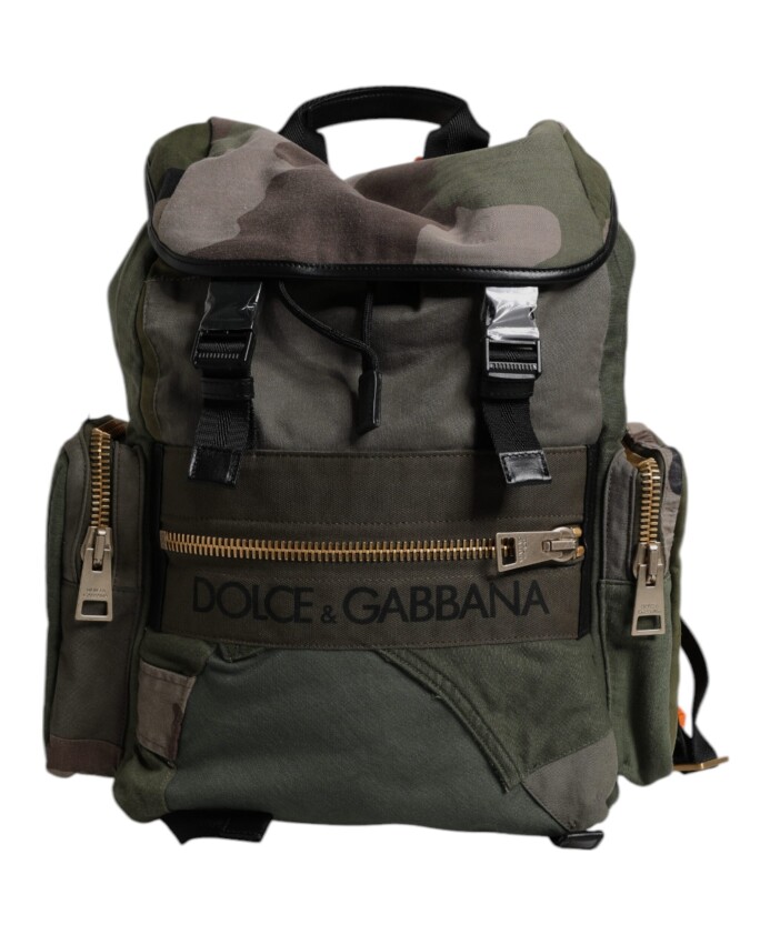 militair-groene-patchwork-reisrugzak