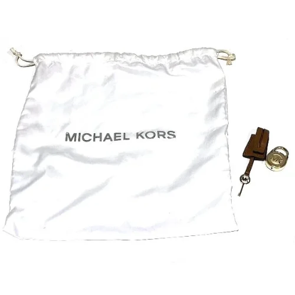 Michael Kors Pre-owned Leather crossbody-bags Brown Dames