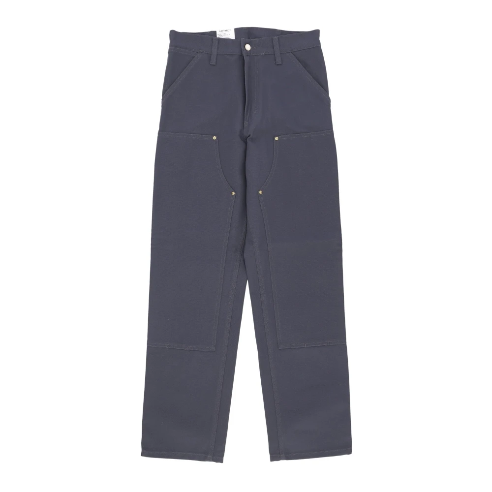 Carhartt WIP Dubbele Knie Werkbroek met Gereedschapszakken Gray Heren