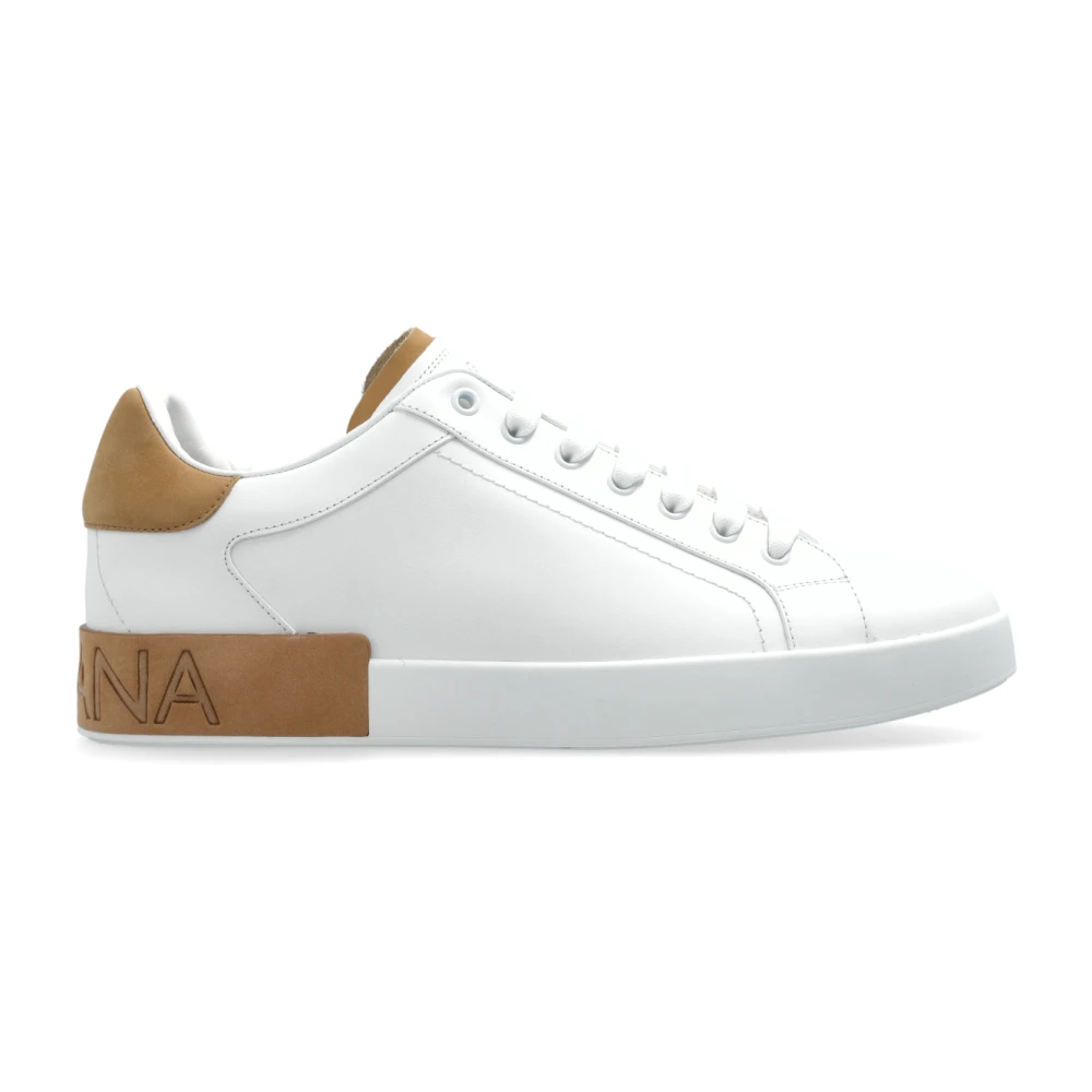 Dolce & Gabbana Uomo Bianco - Scarpe Sportive Portofino Light - Shoes - 40 Eu