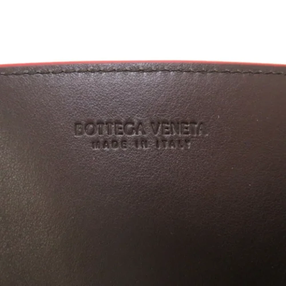 Bottega Veneta Vintage Pre-owned Leather pouches Red Dames