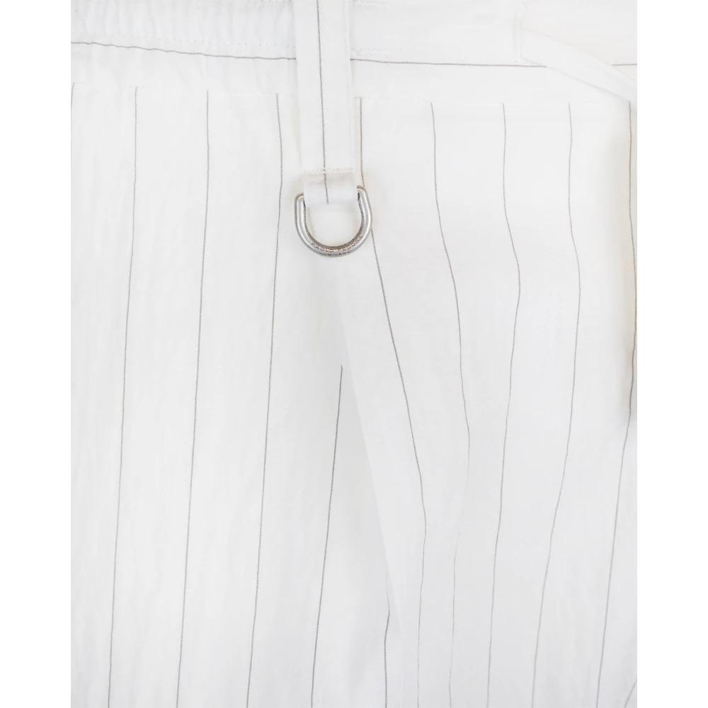 Paolo Pecora Trousers White Heren