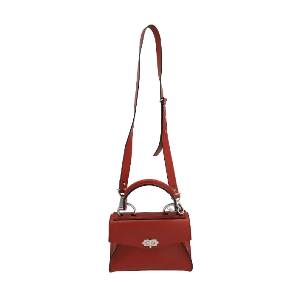 Proenza Schouler Pre-owned Leather handbags Red Dames