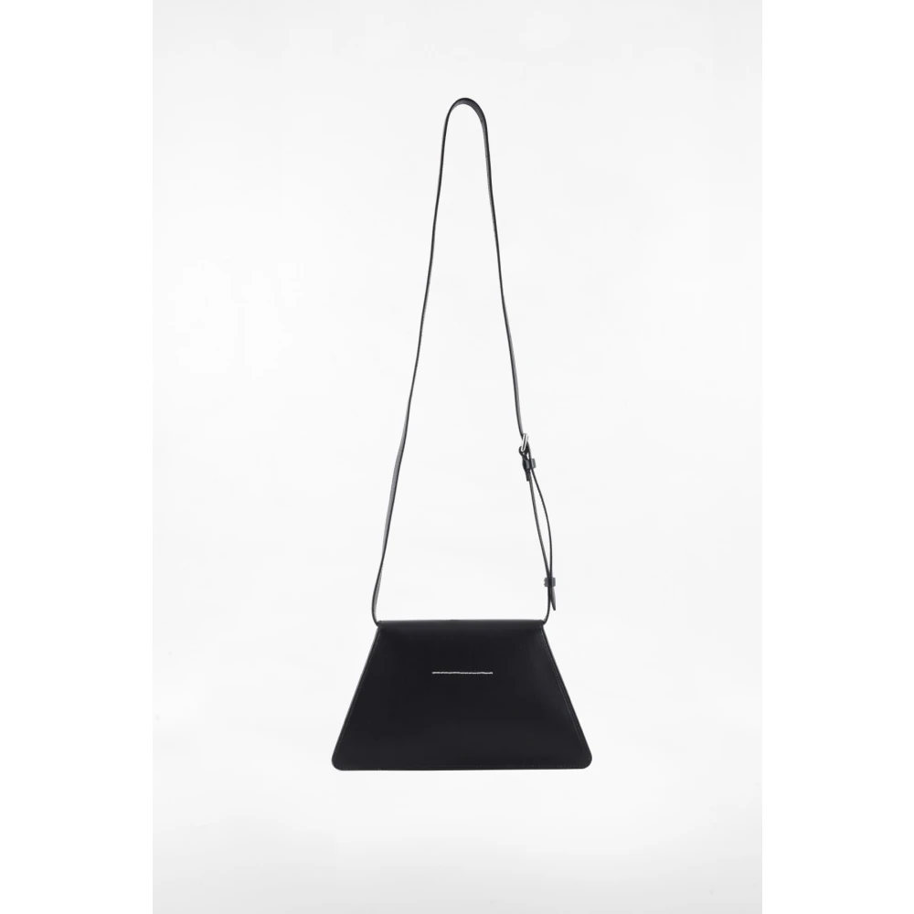 MM6 Maison Margiela Leren Tassen Collectie Black Dames